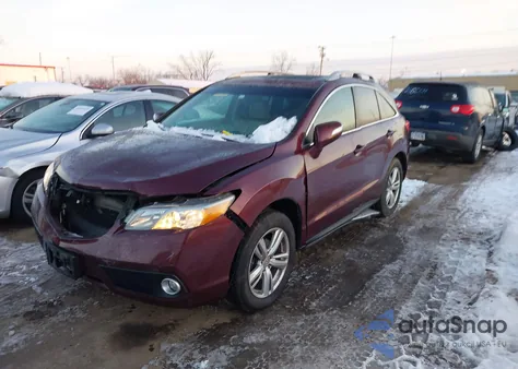 2013 Acura Rdx z USA, uszkodzony, nr VIN 5J8TB3H31DL016107